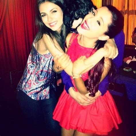 Victoria Ariana And Mikey At The Season 3 Of Victorious Wrap Up Party