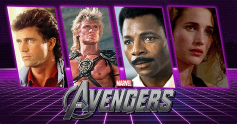 Retro Cast Casting The Avengers Movie In The 1980s