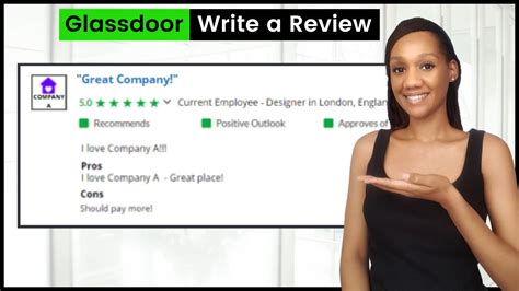 Glassdoor Write A Review Youtube