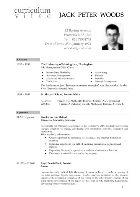 How to write a professional and effective cv (or a resume)? resume-examples.me - This website is for sale! - resume examples Resources and Information ...