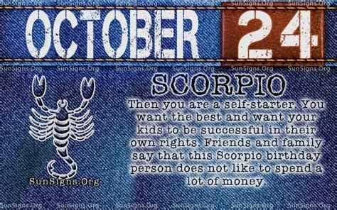 October 24 Zodiac Birthday Horoscope Personality Sunsignsorg