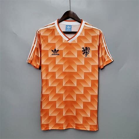 holland netherlands euro 1988 home shirt retro remake etsy