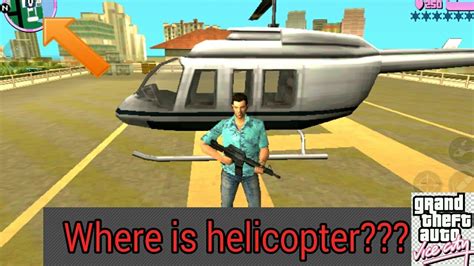 Gta Vice City How To Get A Helicopter Androidpc Youtube