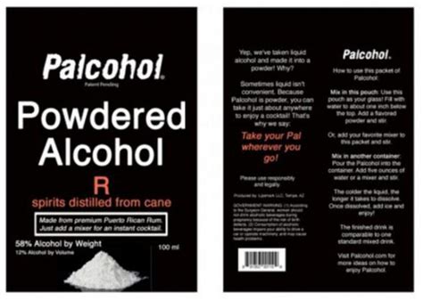 Powdered Alcohol Just Got Approved For Sale By The Government Devour