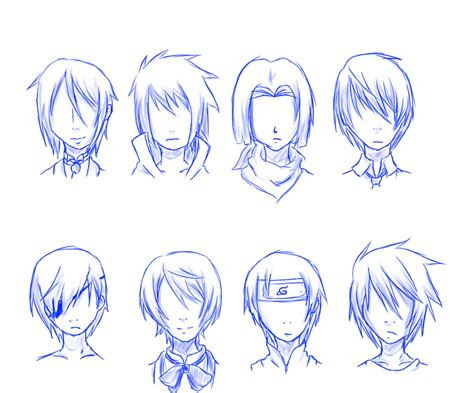 As long as the hair goes over his shoulders, it's fair game. Anime Male Hair Drawing at GetDrawings | Free download