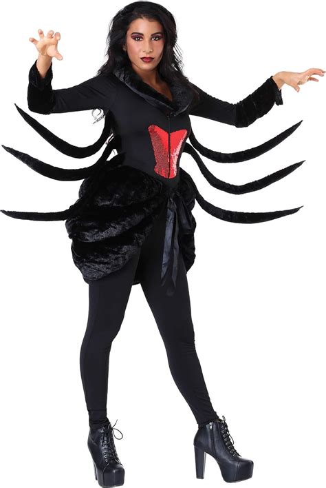 Womens Black Widow Spider Costume Clothing