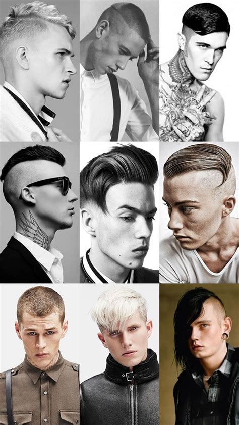 Men’s Autumn Winter 2014 Fashion Trend Punk Inspired Style Fashionbeans Hairstyle Books