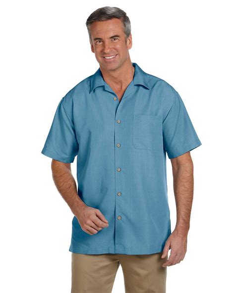 harriton-m560-men-s-barbados-textured-camp-shirt-apparelchoice-com