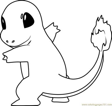 Pokemon Mega Charmander Coloring Pages Coloring Pages