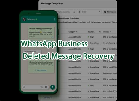 2023 Whatsapp Business Deleted Message Recovery