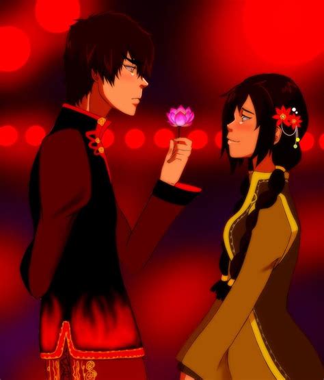 Jinko Passionate Kiss Jin And Zuko By Andruril93 On Deviantart