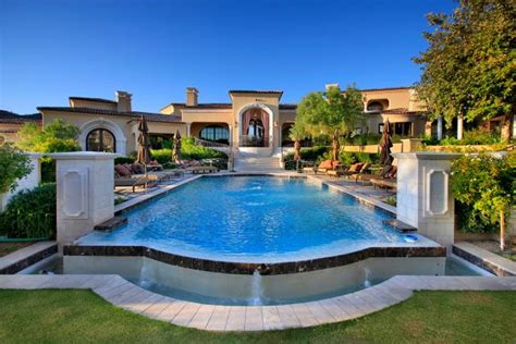6995 Million Mediterranean Mansion In Scottsdale Az Homes Of The Rich