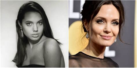 Cirugías de Angelina Jolie Antes y después Cirugias de