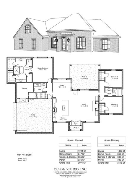 1700 Square Foot Plan That Needs Slightly Bigger 2nd And 3rd Bedrooms