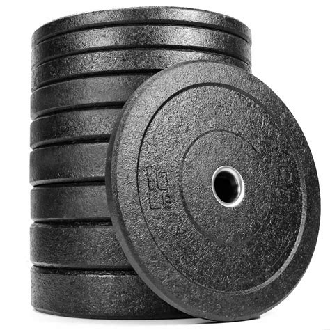 Xprt Fitness Olympic Crumb Rubber Bumper Plate 10 Lb Pair Weight