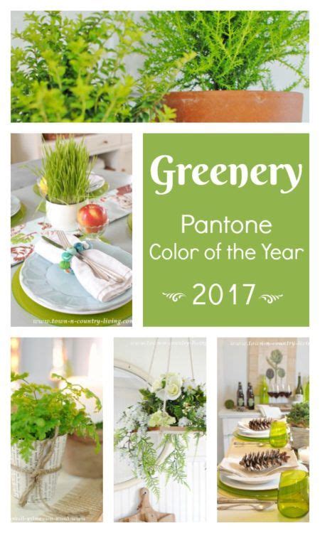Decorating With Greenery Pantones 2017 Color Of The Year Greenery