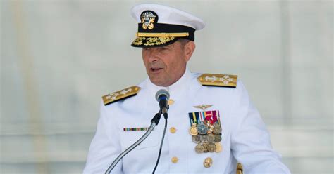 Navy Admiral Slotted For Top Role Abruptly Announces Retirement The
