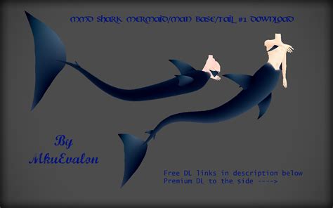 Mmd Shark Mermaid Merman Tailbase 1 Download By Mikuevalon On Deviantart