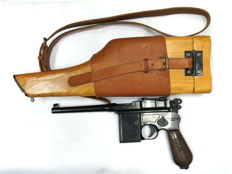 German Army Mauser Broomhandle C96m712 Stock Holster Buy At The