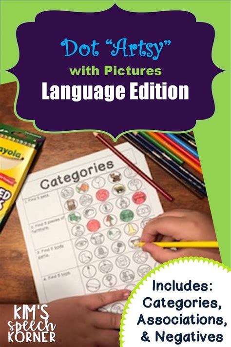 Language Activities Categoriesassociationsnegatives Print And Go