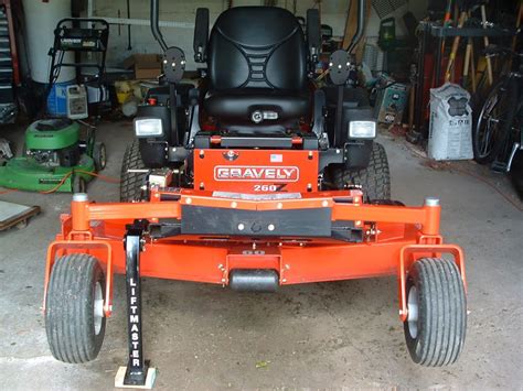 How To Change Ztr Blades Ramps Lift Help Lawn Care Forum