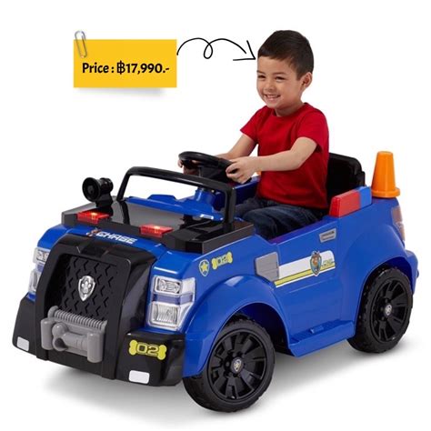 Nickelodeons Paw Patrol Chase Police Cruiser 6 Volt Ride On Shopee