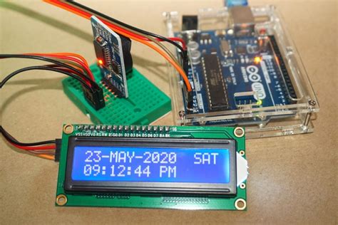 How To Use A Real Time Clock Module With The Arduino Circuit Basics
