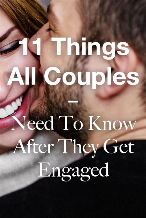 10 Things All Couples Need To Consider After They Get Engaged
