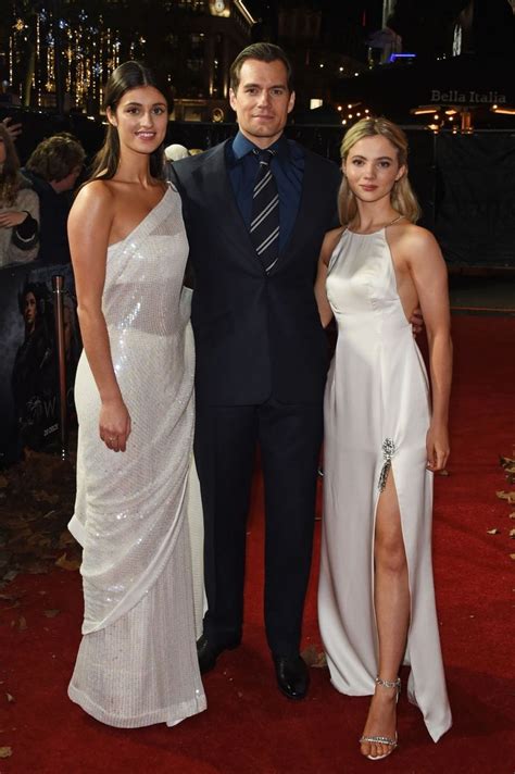 Anya Chalotra Henry Cavill And Freya Allan Attend The Witcher World Premiere In London