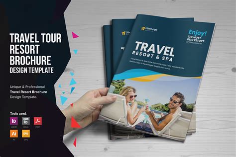 Travel Resort Brochure Design V1 185605 Brochures Design Bundles