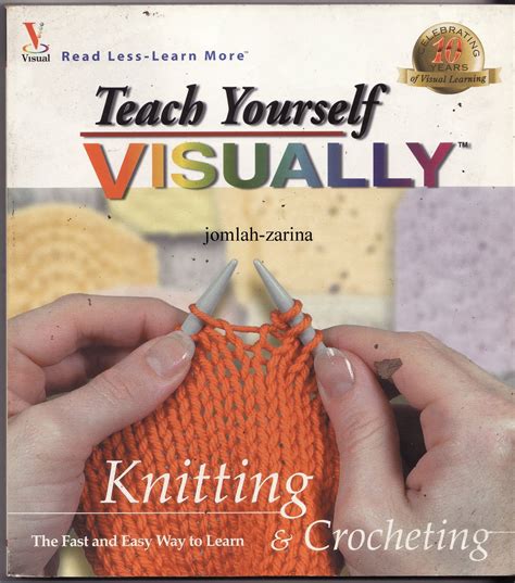 Jom Teach Yourself Visually Knitting And Crocheting