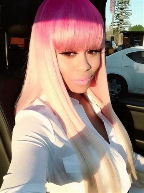 Blac Chyna Pink Ombre China Bang Blonde To Pink Ombre Ombre Hair Love Hair Gorgeous Hair