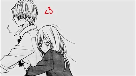 Black And White Anime Couple Wallpaper Hd Cute Anime Couple Images