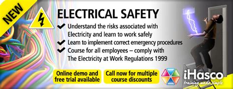 Brand New Electrical Safety In The Workplace Ihasco