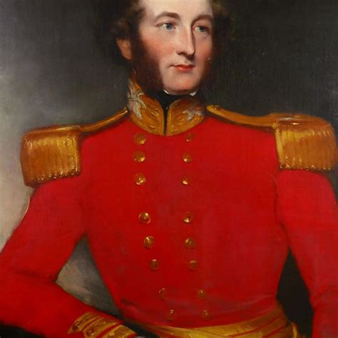 Scots Fusilier Guards Portrait Of An Officer 1854 Bada