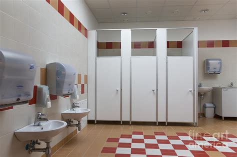 School Bathroom Toilet