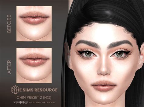 The Sims Resource Chin Preset 2 Hq