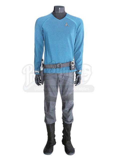 Men Star Trek Into Darkness Star Fleet First Officer Spock Cos Blue