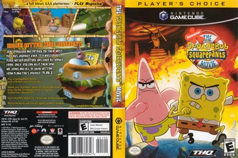 Spongebob Squarepants The Movie Gamecube Videogamex