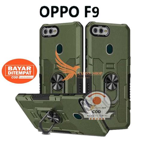 Casing Hp Oppo F Case Robot Hit Eye Ring Casing Standing New Cover