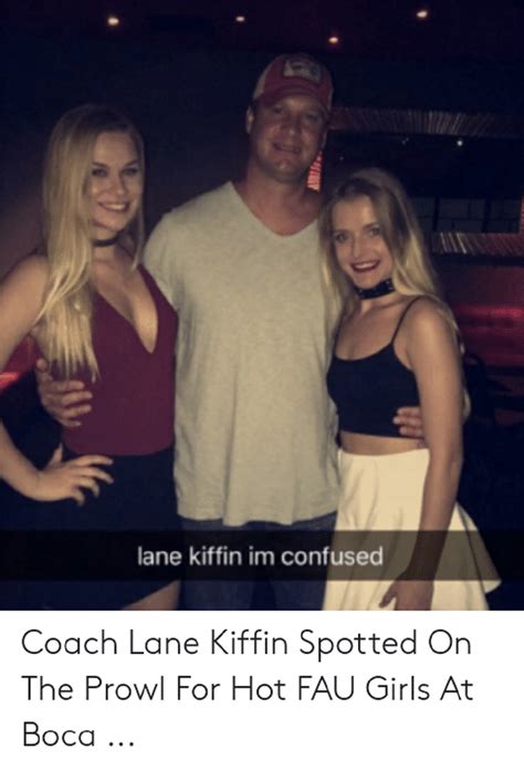The first came during one of kiffin's answers during sec media days. Lane Kiffin: 10 Interesting Things To Remember About The ...