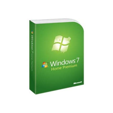 Microsoft Windows 7 Home Premium Box Pack 1 Pc Dvd 3264 Bit