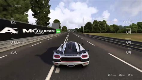 Forza Motorsport 6 Fully Upgraded Koenigsegg One1 Top Speed Run Youtube