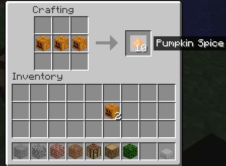 It restores 8 hunger points, and all the ingredients can be easily farmed. NOM NOM Pumpkin Mod 1.8.1! Minecraft Mod