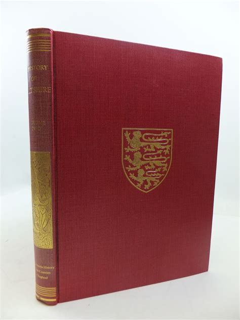 Stella And Roses Books A History Of Wiltshire Volume Ii Written By Rb