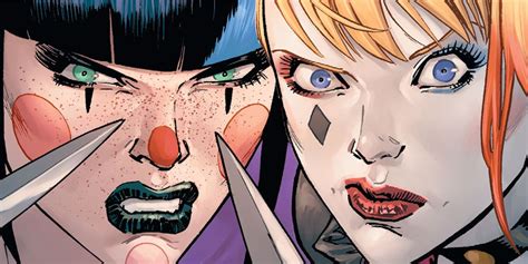 Jokers New Girlfriend Violently Tries To Kill Harley Quinn