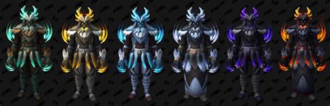 Druid Dragonflight Tier Set Appearance Preview Special Effects On