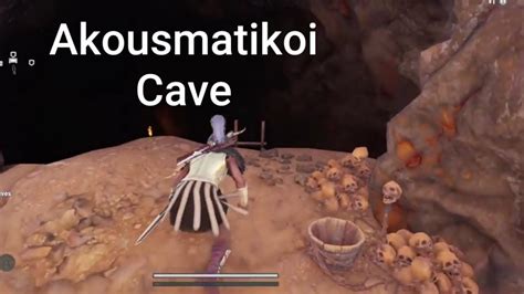 Assassin S Creed Odyssey Akousmatikoi Cave Loot Treasure Youtube