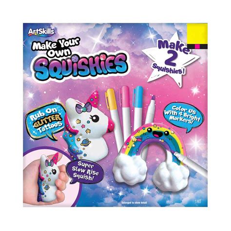 Artskills Make Your Own Squishy Toys Activity Kit 8 Pieces