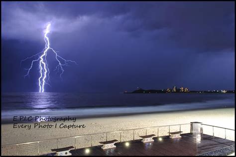 Storm Off Mooloolaba Beach Sunshine Coast Australia By Epic